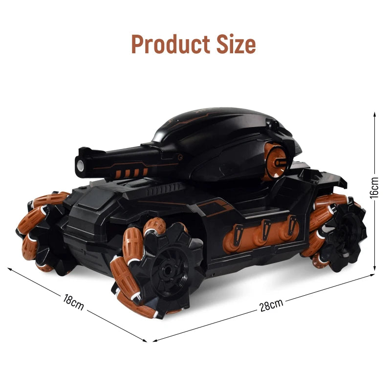 RC Water Bomb Tank RC Toy Shooting Competitive Gesture Controlled Tank