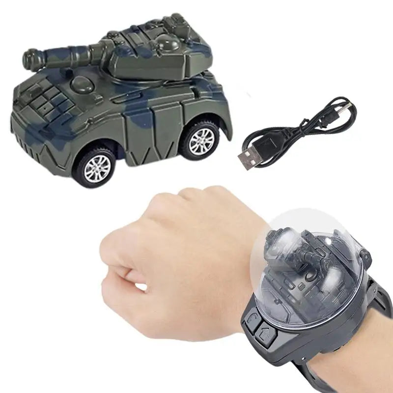 TankMotoWatch - Mini Remote Control Car Watch