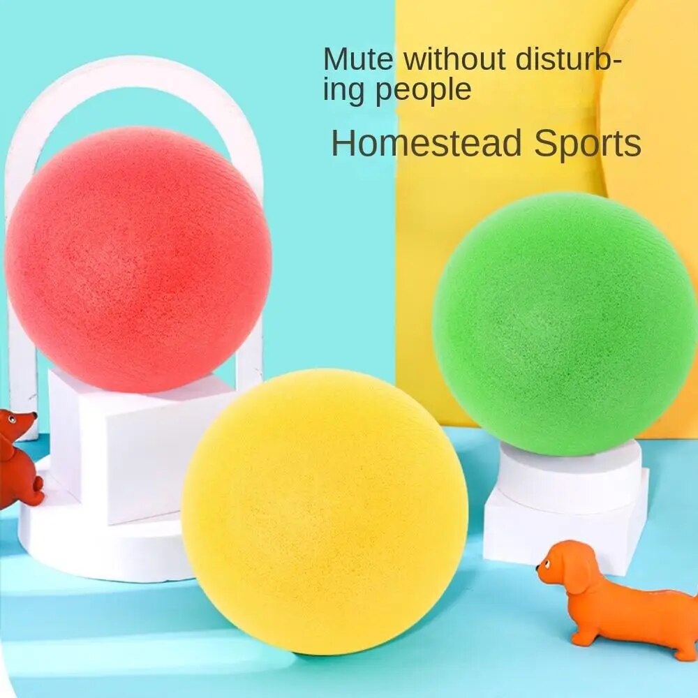 Bouncing Mute Balls Indoor Sports Balls Toys Children High Elasticity Low Decibel Silent Training Basketball