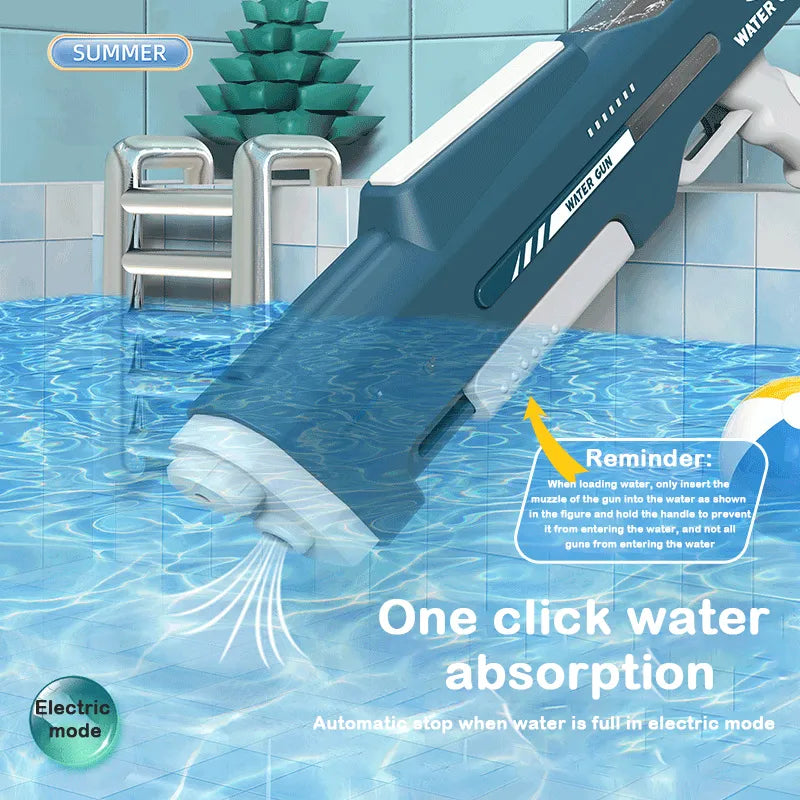 TurboSplash - Powerful Automatic Electric Water Gun Toy