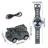 TankMotoWatch - Mini Remote Control Car Watch