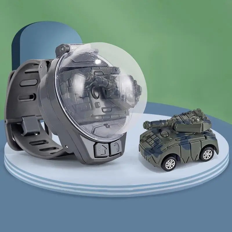 TankMotoWatch - Mini Remote Control Car Watch