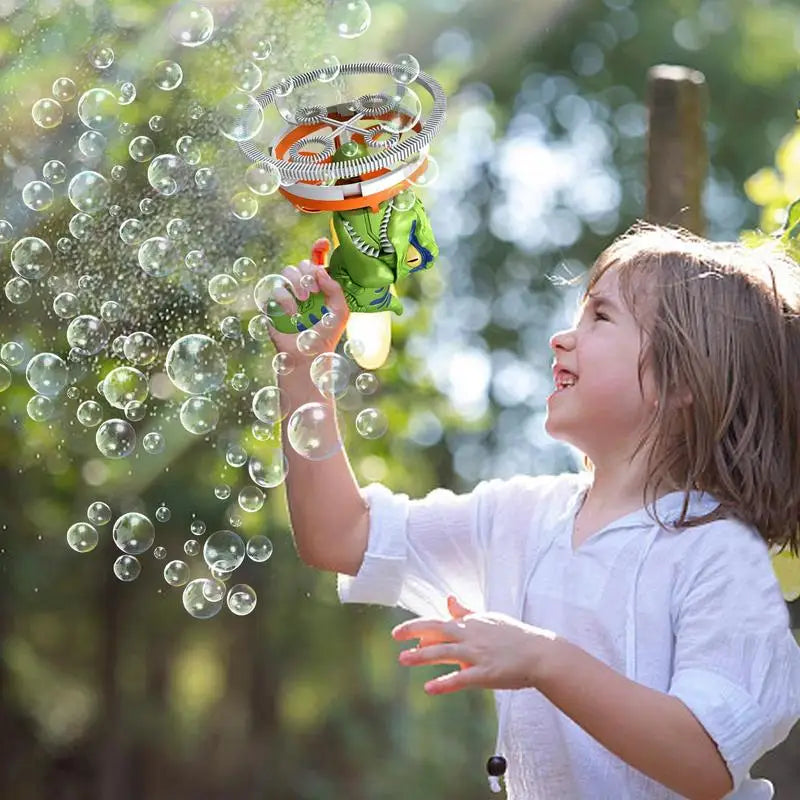 Big Bubble Machine Giant Dinosaur Bubble Blower