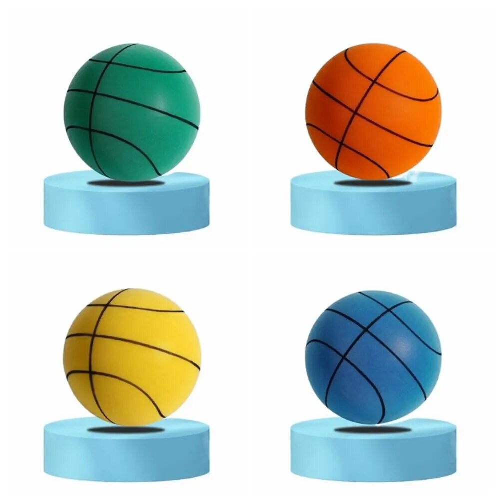 Bouncing Mute Balls Indoor Sports Balls Toys Children High Elasticity Low Decibel Silent Training Basketball