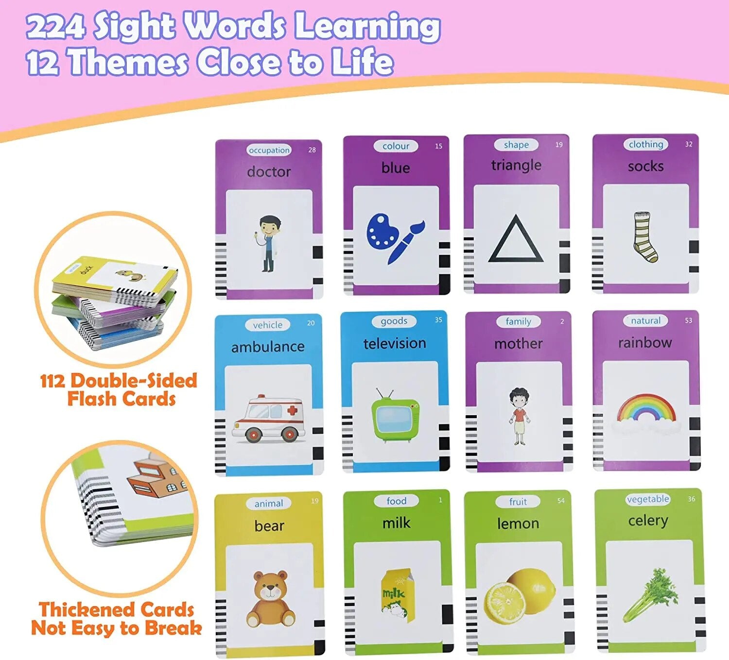 Learning Talking Flash Cards Kindergarten Kids English Language Electronic Audio Book Learn English Words Toys